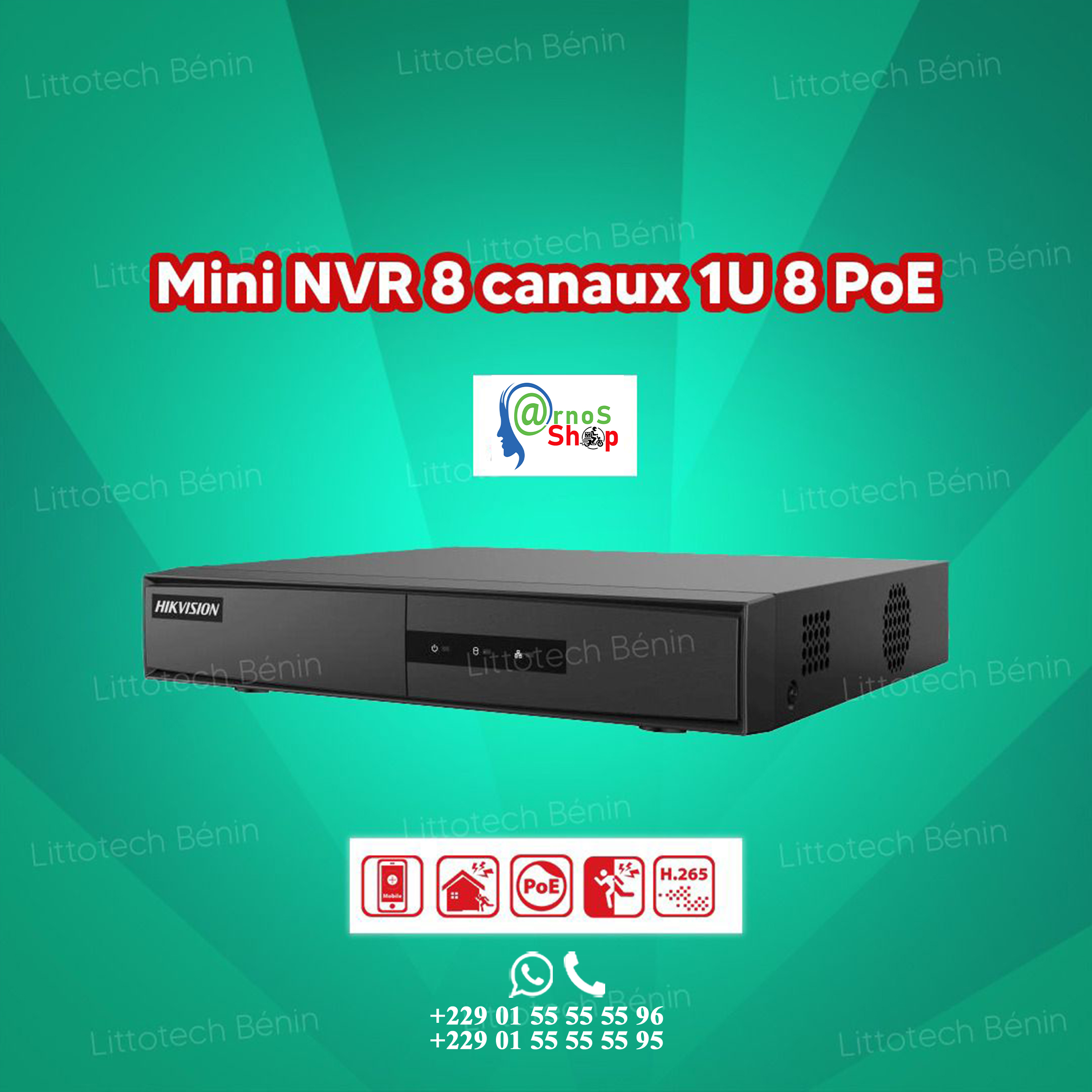Enregistreurs vidéo (NVR/DVR)